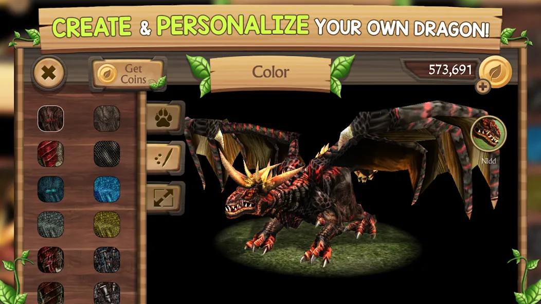 Dragon Sim Online: Be A Dragon [МОД: Меню, Бесконечные монеты и Открытые уровни] Screenshot 3