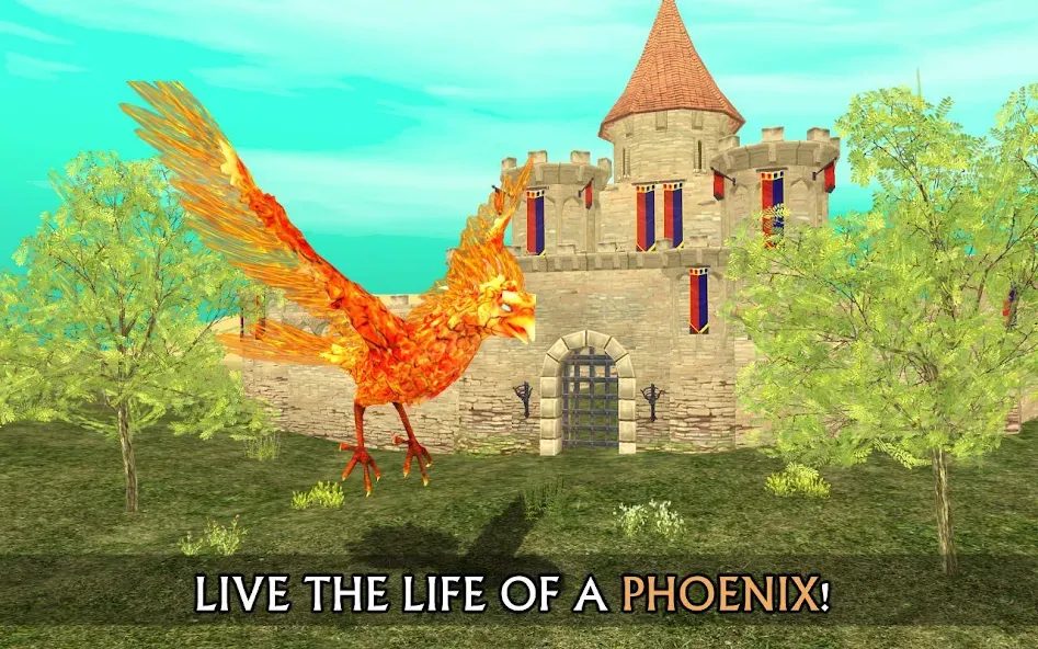 Phoenix Sim 3D (Финикс Сим 3Д) [МОД: Бесконечные деньги, Монеты и Мега MOD] Screenshot 1