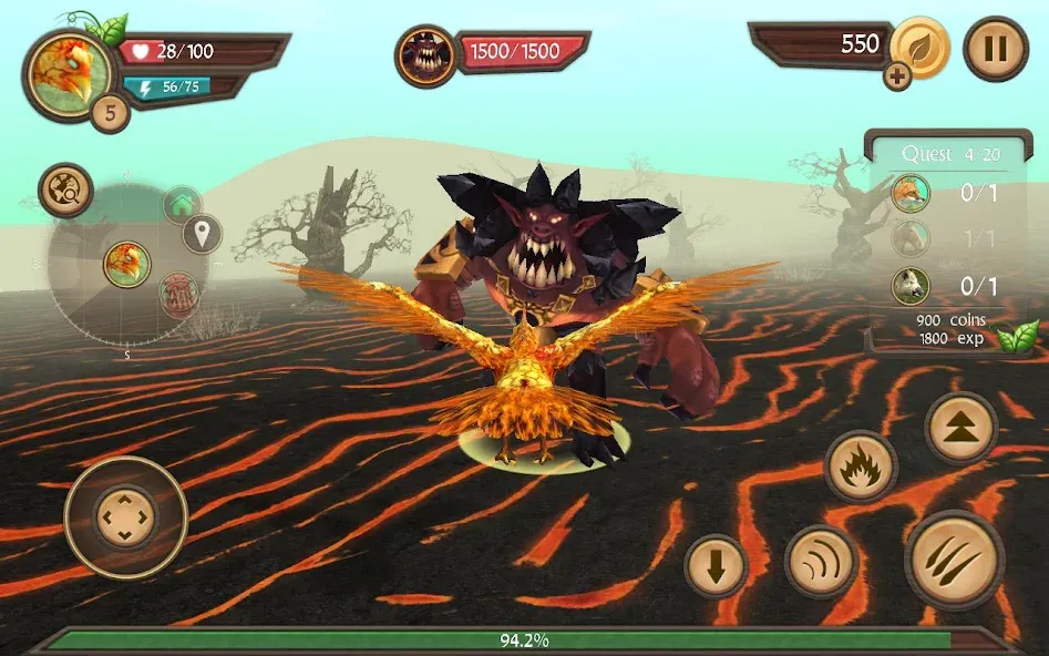 Phoenix Sim 3D (Финикс Сим 3Д) [МОД: Бесконечные деньги, Монеты и Мега MOD] Screenshot 5