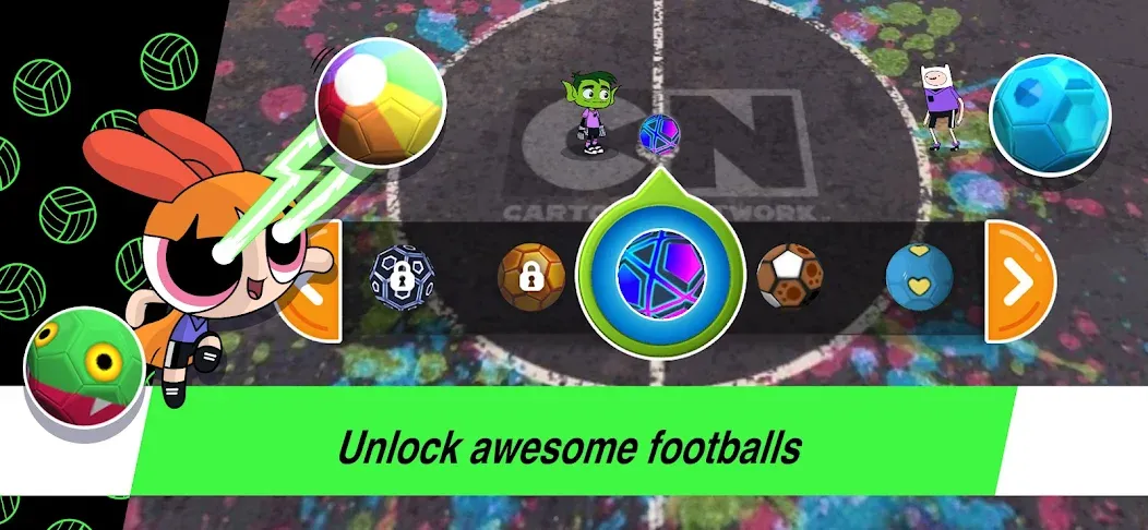 Toon Cup - Football Game [МОД: Все открыто, Дополнительные деньги и Меню MOD] Screenshot 3