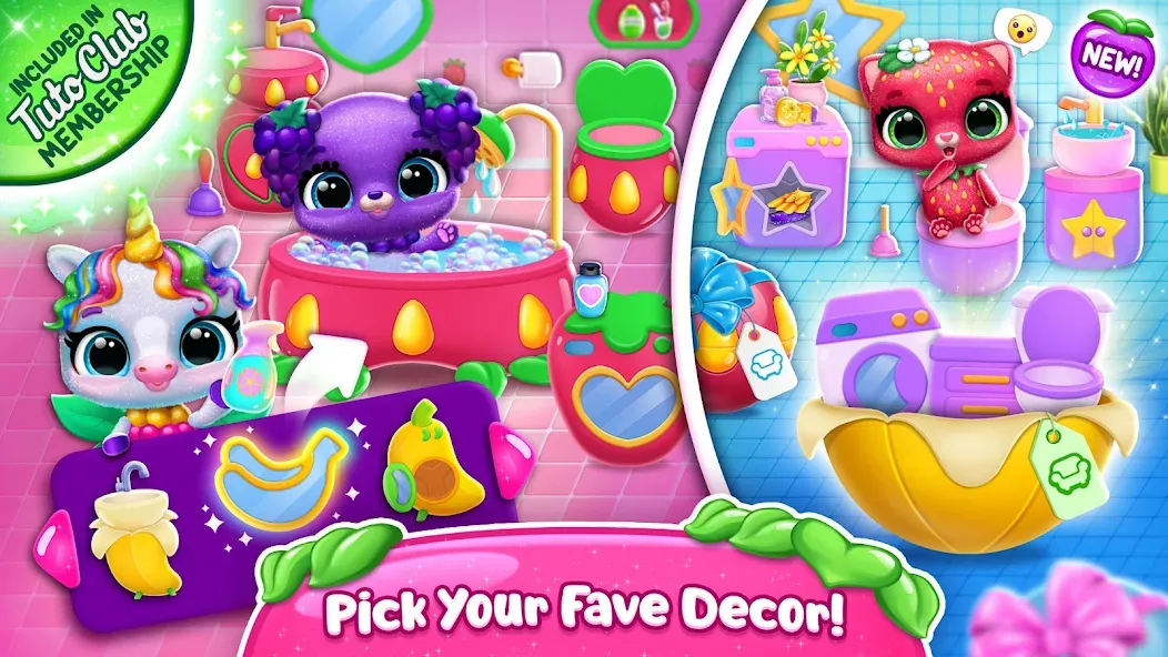 Fruitsies — Pet Friends (Фрутсиз) [MOD: Mega Mod/Меню] - Скриншот 1