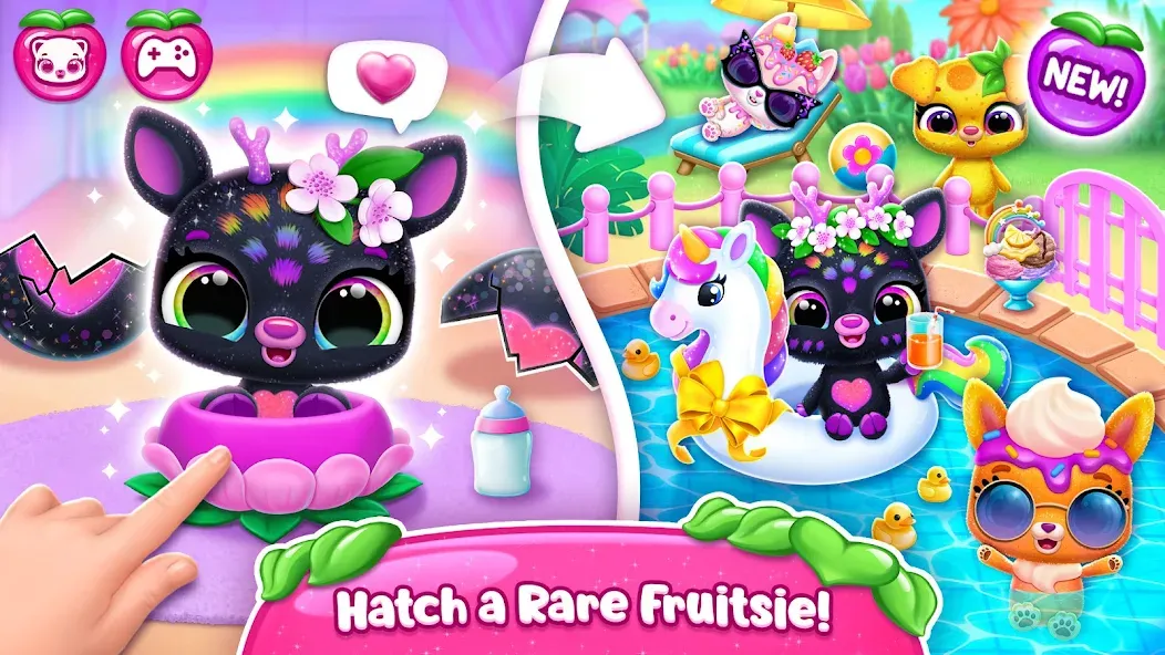 Fruitsies — Pet Friends (Фрутсиз) [MOD: Mega Mod/Меню] - Скриншот 2