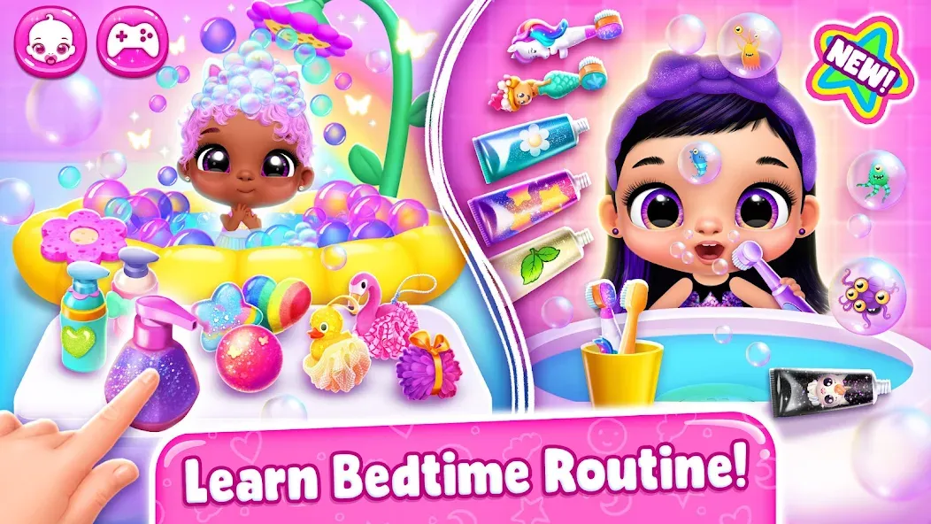 Giggle Babies — Toddler Care (Гигл Бебис) [MOD: Все разблокировано] - Скриншот 2