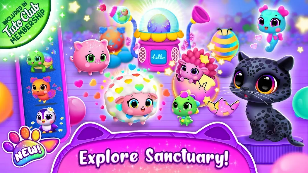 Jungle Floof - Island Pet Care (Джангл Флооф) [МОД: Все открыто, Дополнительные деньги и Меню MOD] Screenshot 1