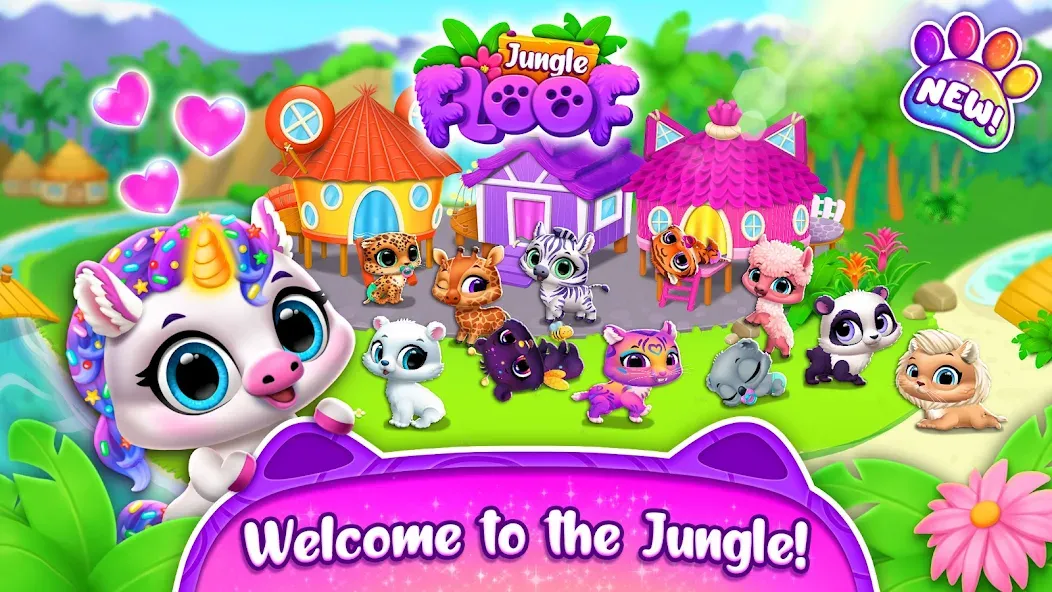 Jungle Floof - Island Pet Care (Джангл Флооф) [МОД: Все открыто, Дополнительные деньги и Меню MOD] Screenshot 4