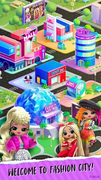 LOL Surprise! OMG Fashion Club [МОД: Все открыто, Дополнительные деньги и Меню MOD] Screenshot 4