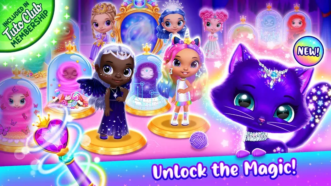 Princesses - Enchanted Castle (Принцессы) [МОД: Много монет, Открытые уровни и Мега MOD] Screenshot 1