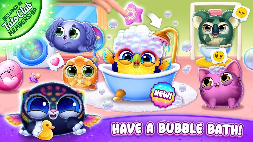 Smolsies 2 - Cute Pet Stories (Смолсис 2) [МОД: Все открыто, Дополнительные деньги и Меню MOD] Screenshot 1
