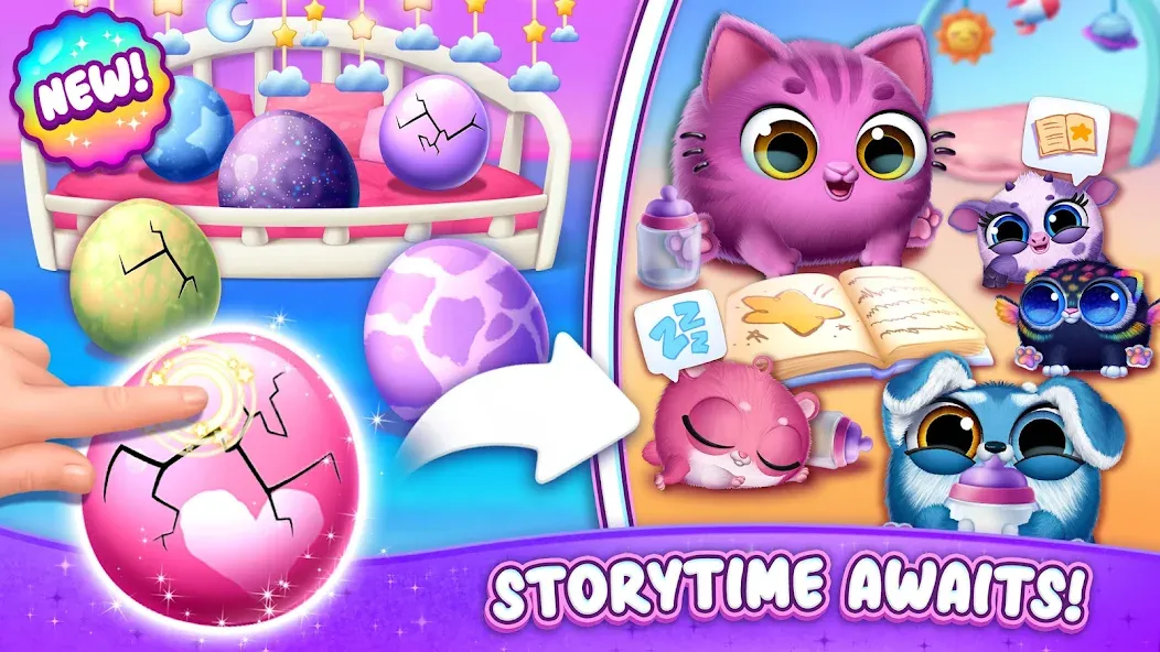 Smolsies 2 - Cute Pet Stories (Смолсис 2) [МОД: Все открыто, Дополнительные деньги и Меню MOD] Screenshot 4