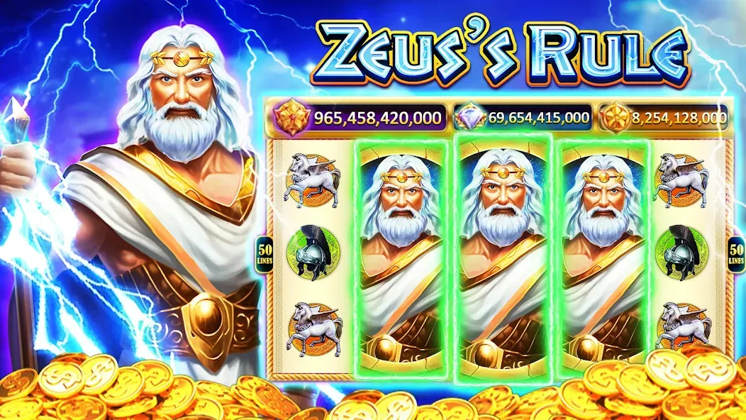 Tycoon Casino Vegas Slot Games (Тайкун казино) [МОД: Бесконечные деньги, Монеты и Мега MOD] Screenshot 5