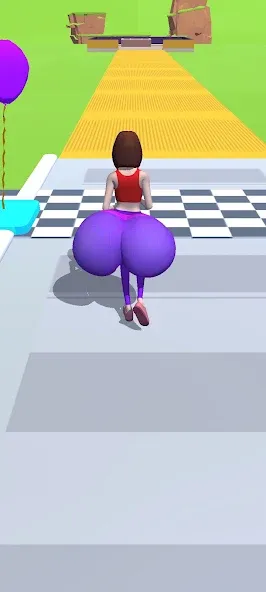 Twerk Race 3D: Belly Body Run (Тверк Рейс 3D) [МОД: Много денег, Монет и Все открыто] Screenshot 5