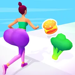 Скачать Twerk Race 3D: Belly Body Run (Тверк Рейс 3D) [МОД: Много денег, Монет и Все открыто] | Взлом Twerk Race 3D: Belly Body Run на Андроид