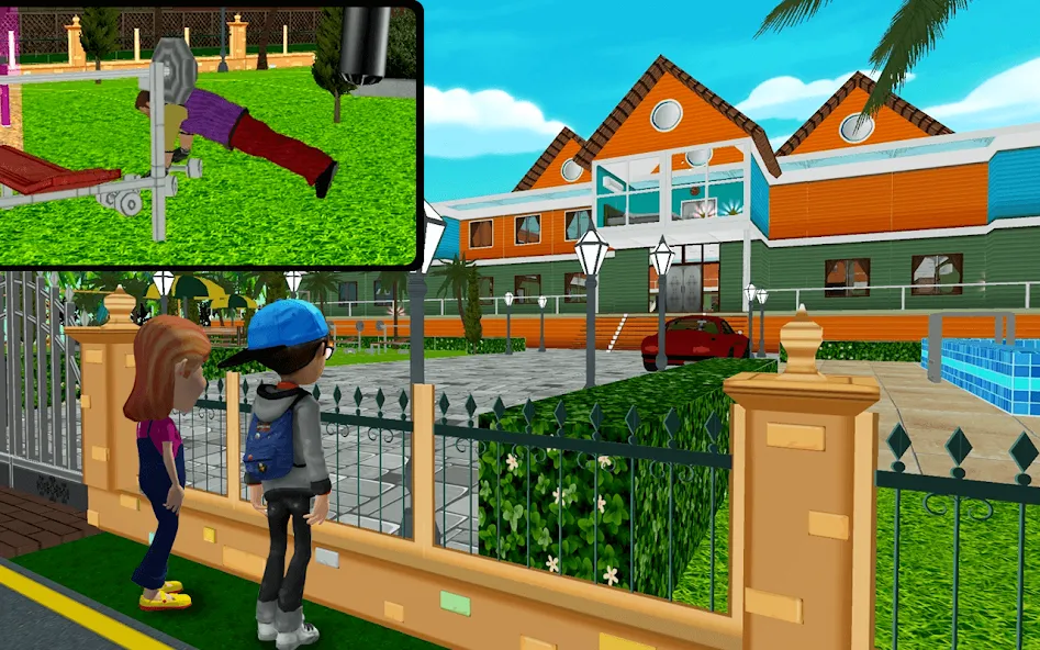 Scary Neighbor Strange Teacher [МОД: Много монет, Открытые уровни и Мега MOD] Screenshot 4