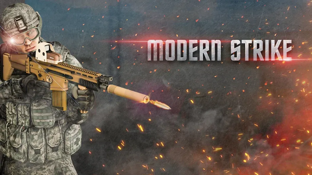 Modern Commando FPS Army Games [МОД: Бесконечные деньги, Монеты и Мега MOD] Screenshot 1