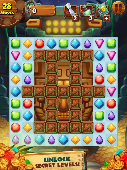 Jungle Mash (Джангл Маш) [МОД: Все открыто, Дополнительные деньги и Меню MOD] Screenshot 5