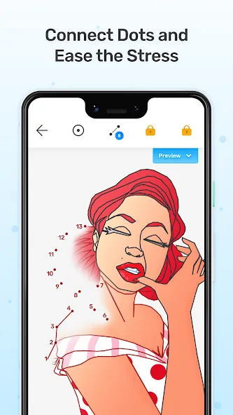 Dot to Dot : Connect the Dots (Дот ту Дот) [МОД: Деньги, Монеты и Меню MOD] Screenshot 3
