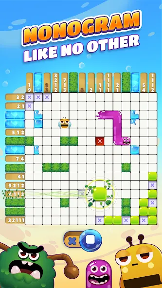 Nono Crossing Picture Nonogram (Ноно Кроссинг) [МОД: Все открыто, Дополнительные деньги и Меню MOD] Screenshot 2