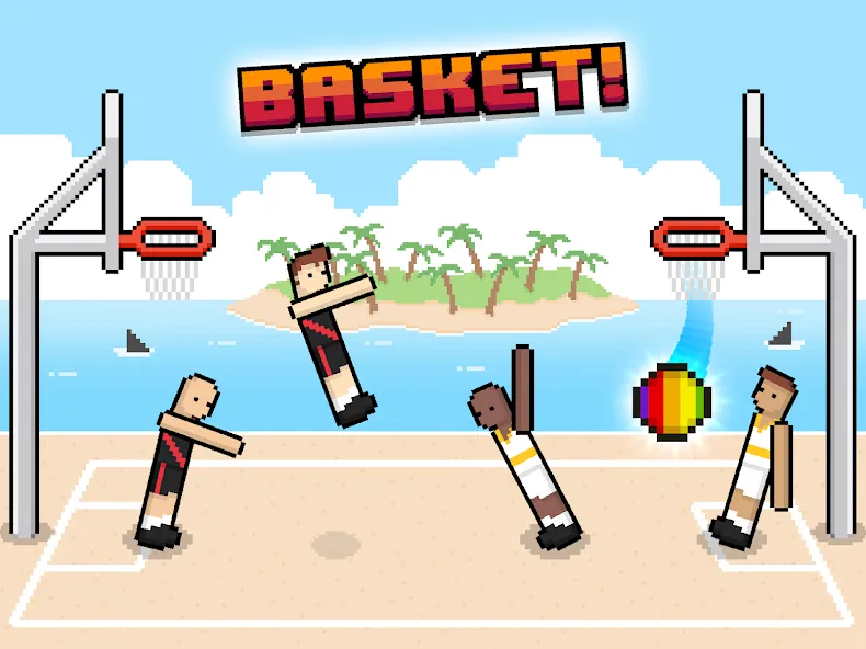 Basket Random (Баскет Рэндом) [МОД: Деньги, Монеты и Меню MOD] Screenshot 3