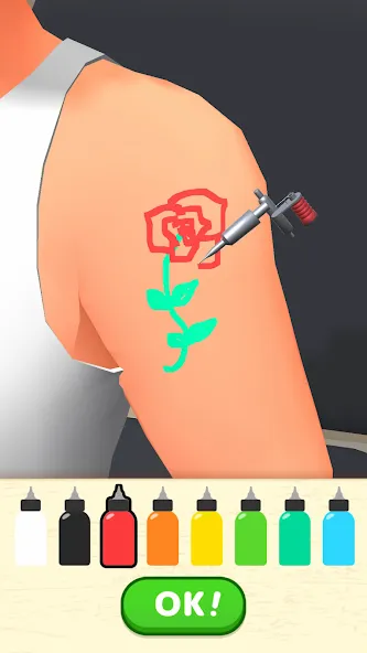 Dream Tattoo (Дрим Тату) [МОД: Много денег, Монет и Все открыто] Screenshot 1