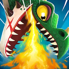 Скачать Hungry Dragon (Хангри Драгон) [МОД: Меню, Бесконечные монеты и Открытые уровни] | Взлом Hungry Dragon на Андроид