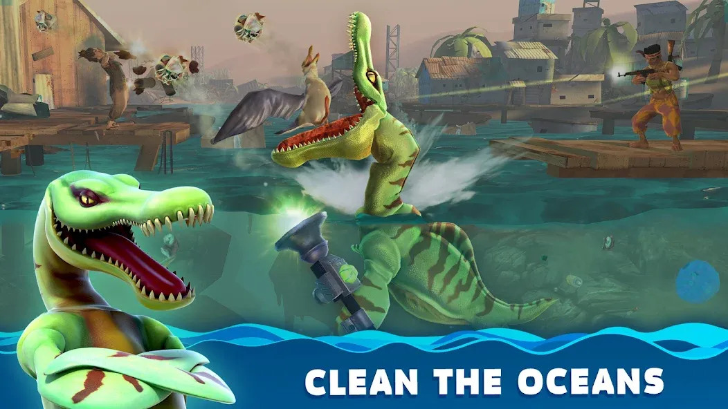 Hungry Shark World (Хангри Шарк Ворлд) [МОД: Много монет, Открытые уровни и Мега MOD] Screenshot 4