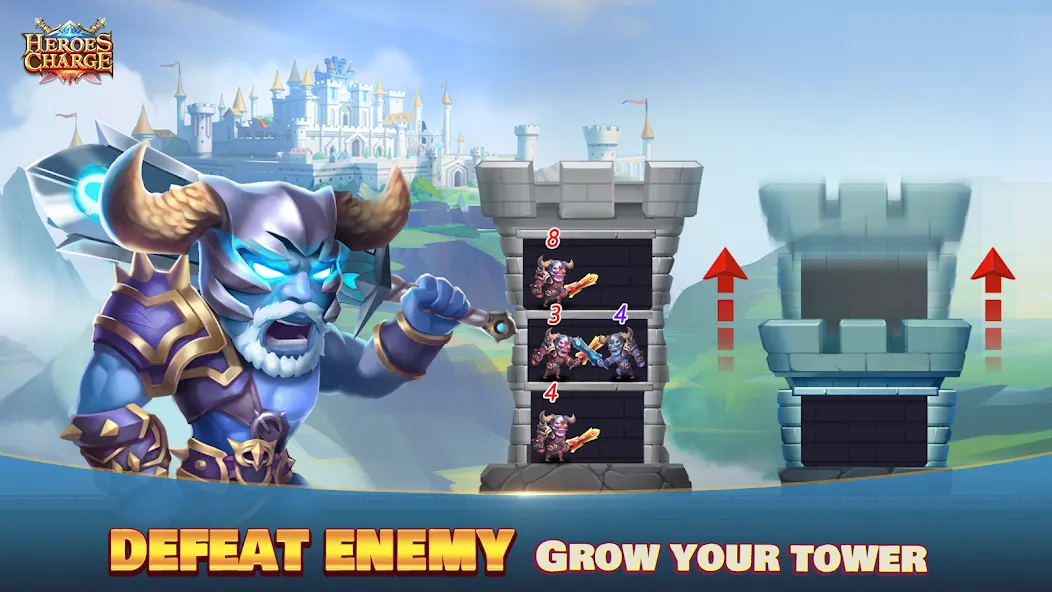Heroes Charge (Хироес Чардж) [МОД: Бесконечные деньги, Монеты и Мега MOD] Screenshot 3