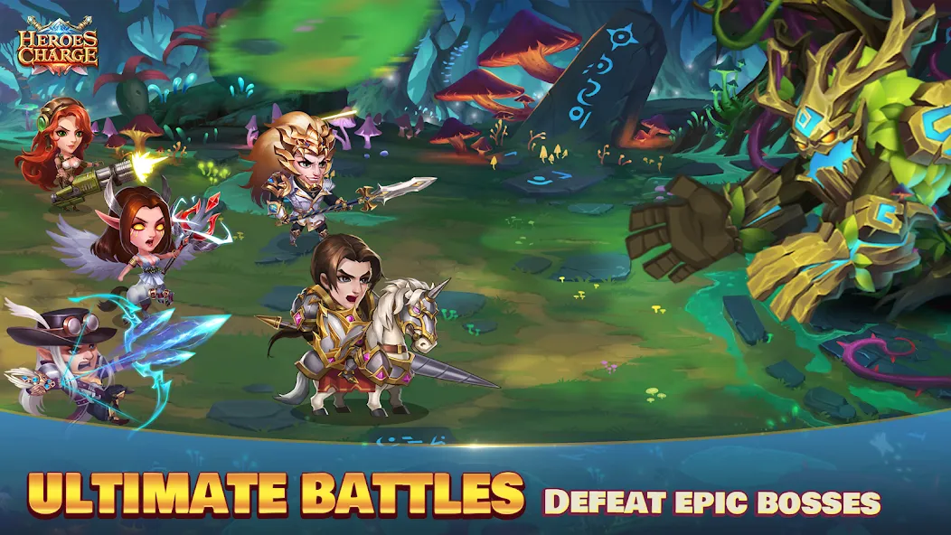Heroes Charge (Хироес Чардж) [МОД: Бесконечные деньги, Монеты и Мега MOD] Screenshot 5