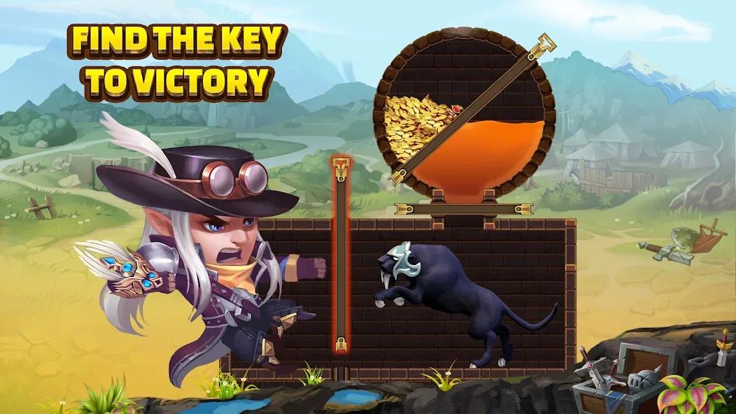 Heroes Charge HD (Хироуз Чардж ХД) [МОД: Меню, Бесконечные монеты и Открытые уровни] Screenshot 1