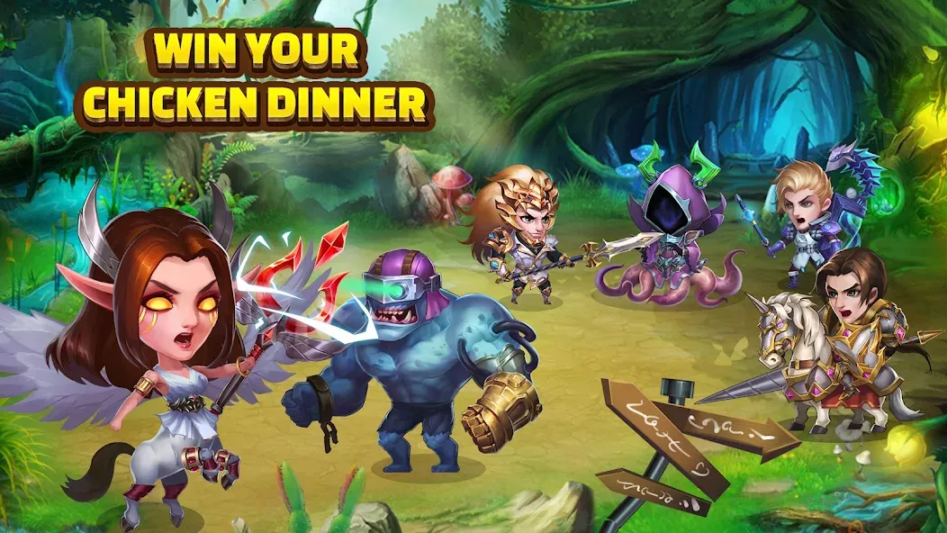 Heroes Charge HD (Хироуз Чардж ХД) [МОД: Меню, Бесконечные монеты и Открытые уровни] Screenshot 3