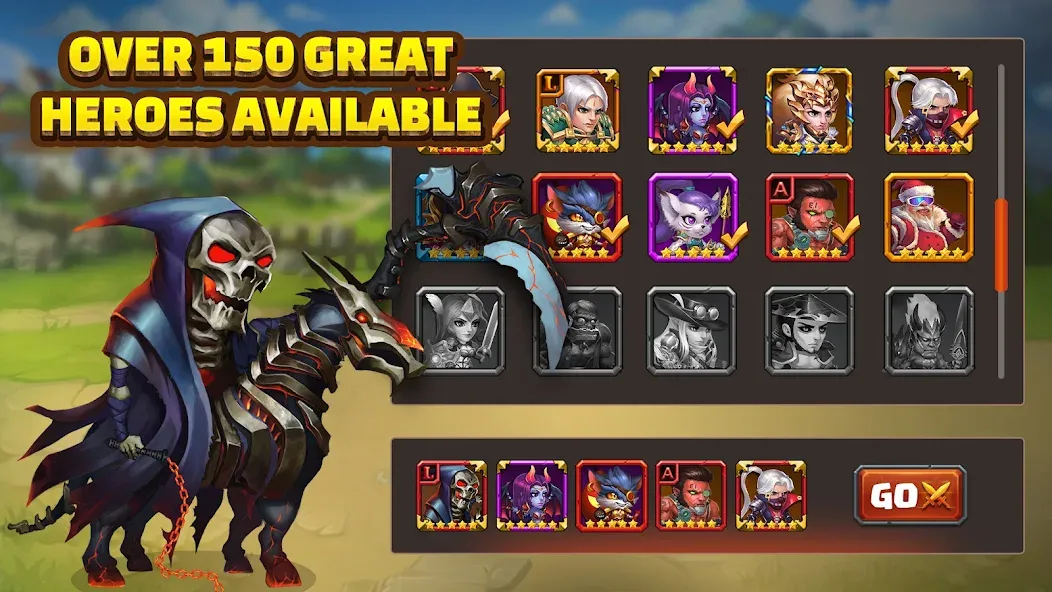 Heroes Charge HD (Хироуз Чардж ХД) [МОД: Меню, Бесконечные монеты и Открытые уровни] Screenshot 4