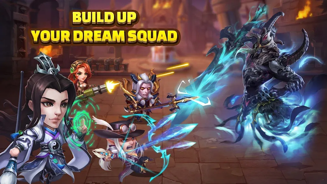 Heroes Charge HD (Хироуз Чардж ХД) [МОД: Меню, Бесконечные монеты и Открытые уровни] Screenshot 5