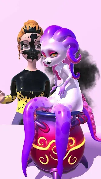 Mystical Mixing [МОД: Меню, Бесконечные монеты и Открытые уровни] Screenshot 5