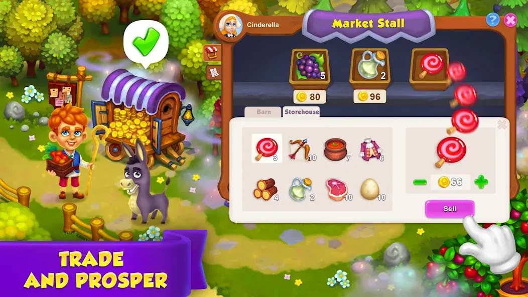 Royal Farm (Ройал Фарм) [МОД: Много монет, Открытые уровни и Мега MOD] Screenshot 5