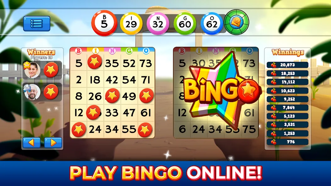 Bingo Pop: Play Live Online (Бинго Поп) [МОД: Много монет, Открытые уровни и Мега MOD] Screenshot 1