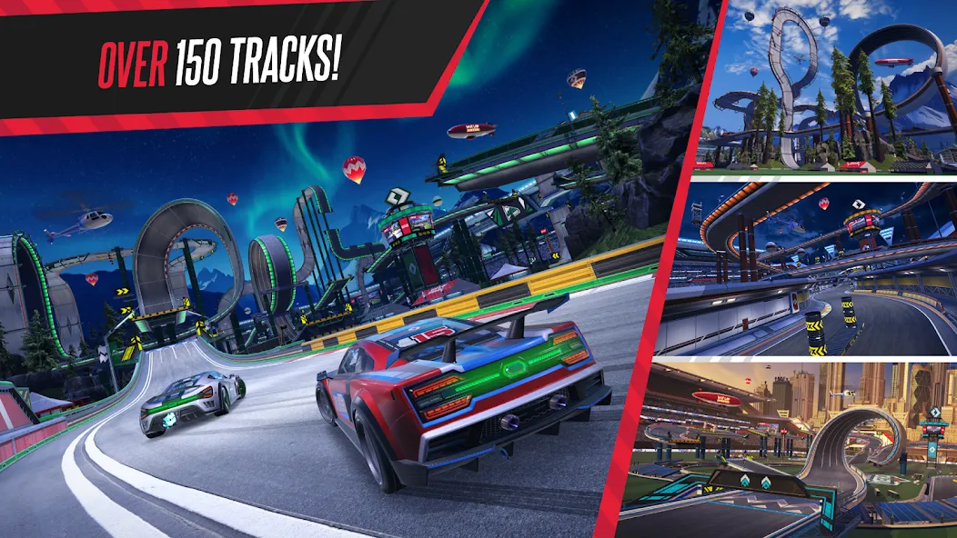 Hot Lap League: Racing Mania! (Хот Лап Лига) [МОД: Деньги, Монеты и Меню MOD] Screenshot 1