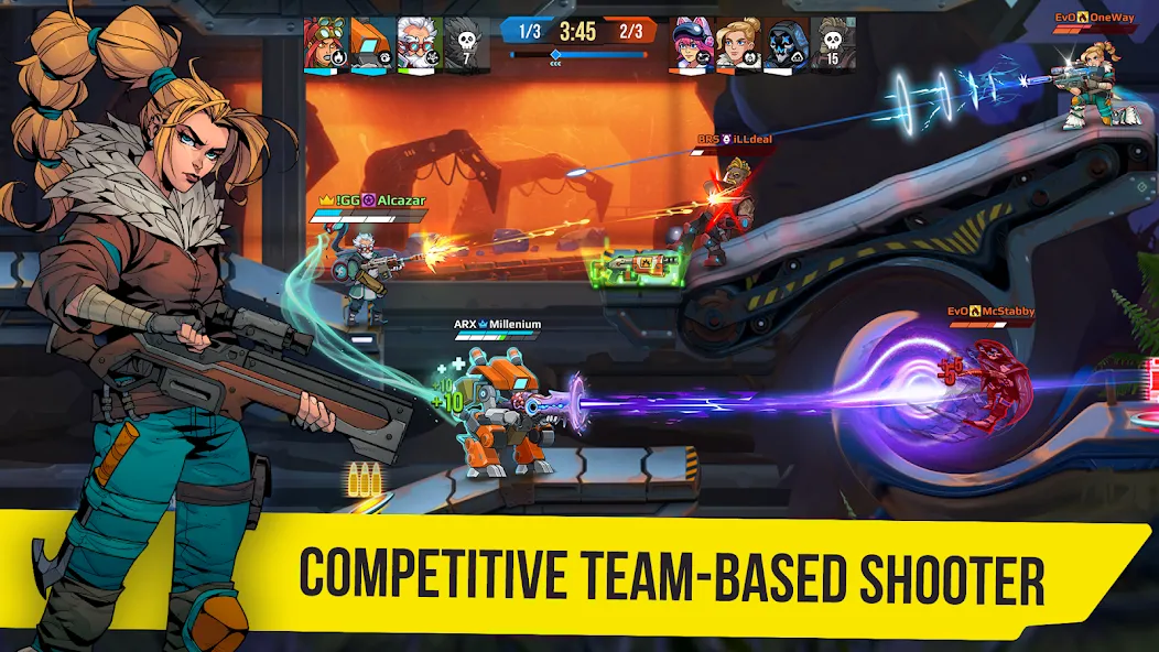 SquadBlast (СквадБласт) [МОД: Много монет, Открытые уровни и Мега MOD] Screenshot 1