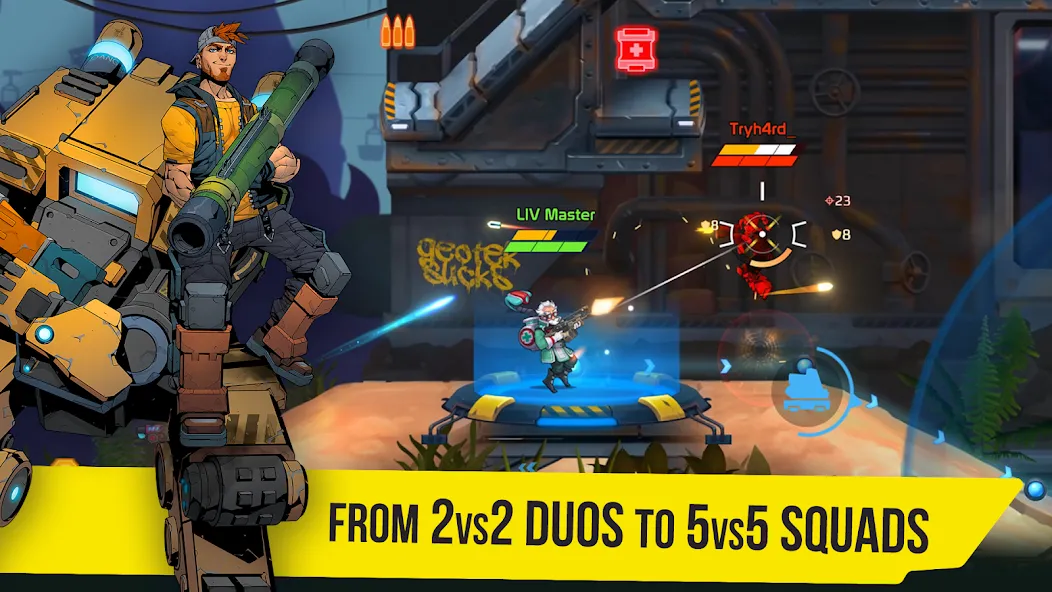 SquadBlast (СквадБласт) [МОД: Много монет, Открытые уровни и Мега MOD] Screenshot 2