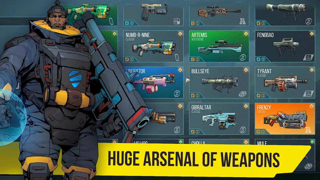 SquadBlast (СквадБласт) [МОД: Много монет, Открытые уровни и Мега MOD] Screenshot 3