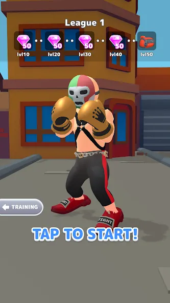 Punch Guys (Панч Гайз) [МОД: Меню, Бесконечные монеты и Открытые уровни] Screenshot 5