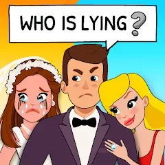 Скачать Who is? Brain Teaser & Riddles [МОД: Меню, Бесконечные монеты и Открытые уровни] | Взлом Who is? Brain Teaser & Riddles на Андроид