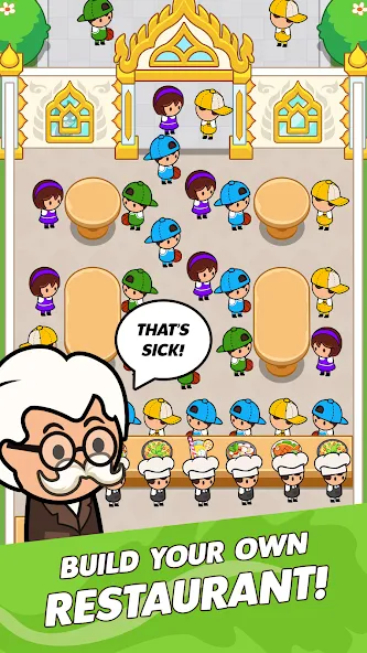 Food Fever: Restaurant Tycoon (Фуд Фивер) [МОД: Меню, Бесконечные монеты и Открытые уровни] Screenshot 2