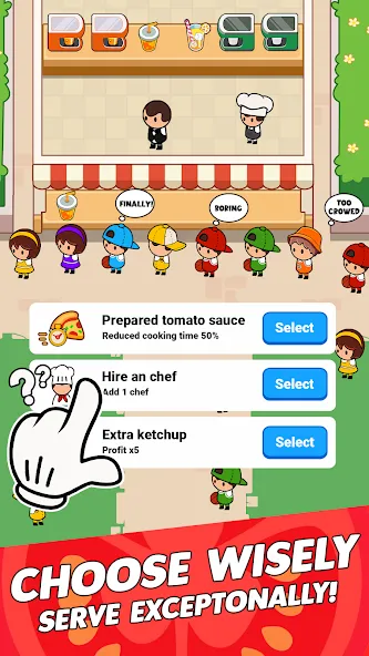 Food Fever: Restaurant Tycoon (Фуд Фивер) [МОД: Меню, Бесконечные монеты и Открытые уровни] Screenshot 5