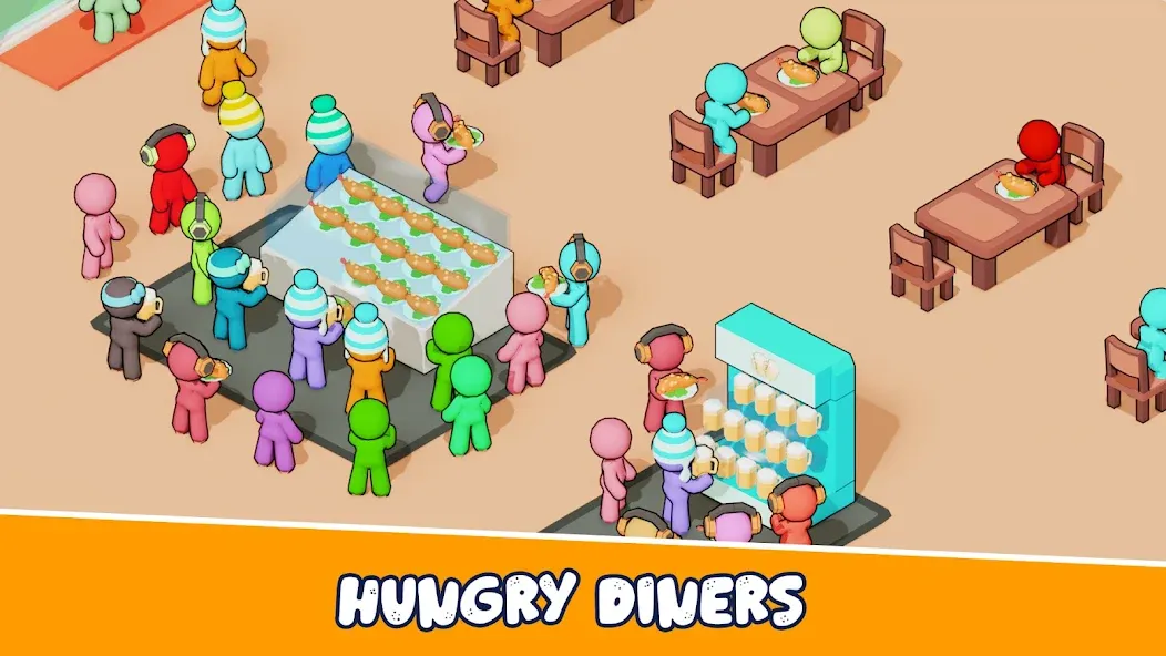 Kitchen Fever: Food Tycoon (Китчен Фивер) [МОД: Меню, Бесконечные монеты и Открытые уровни] Screenshot 2
