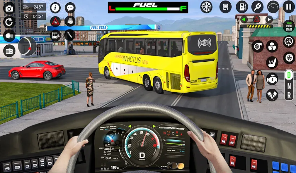 Bus Simulator 3D: Bus Games (Бус Симулятор 3Д) [МОД: Бесконечные деньги, Монеты и Мега MOD] Screenshot 2