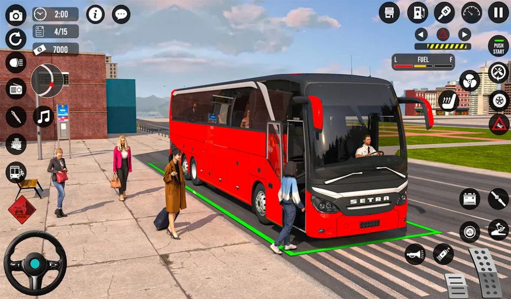 Bus Simulator 3D: Bus Games (Бус Симулятор 3Д) [МОД: Бесконечные деньги, Монеты и Мега MOD] Screenshot 4
