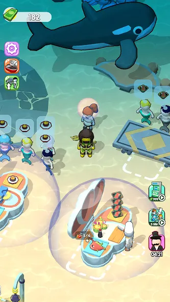 Sea Restaurant - Travel Tycoon (Си Ресторан) [МОД: Много денег, Монет и Все открыто] Screenshot 2