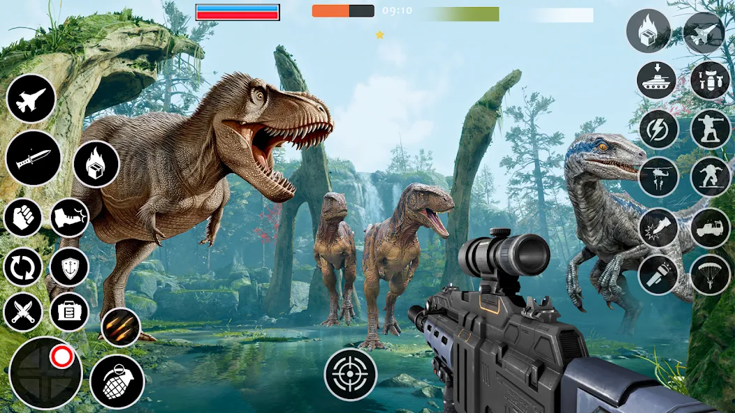 Wild Dino Hunting: Zoo Hunter (Дино Хантер) [МОД: Все открыто, Дополнительные деньги и Меню MOD] Screenshot 4
