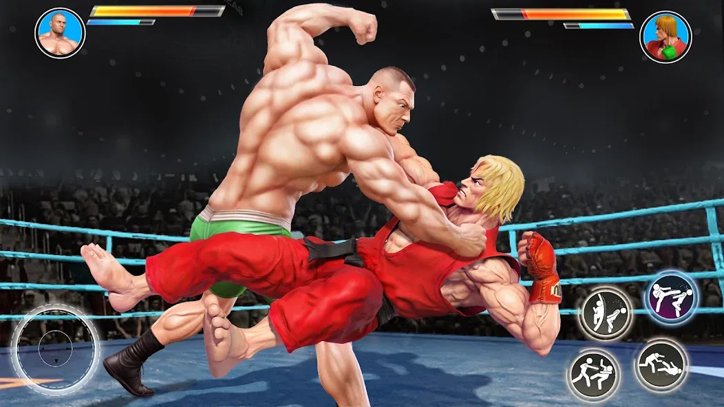 Kung Fu Heros: Fighting Game (упергеройский файтинг Кунгфуигры) [МОД: Меню, Бесконечные монеты и Открытые уровни] Screenshot 2