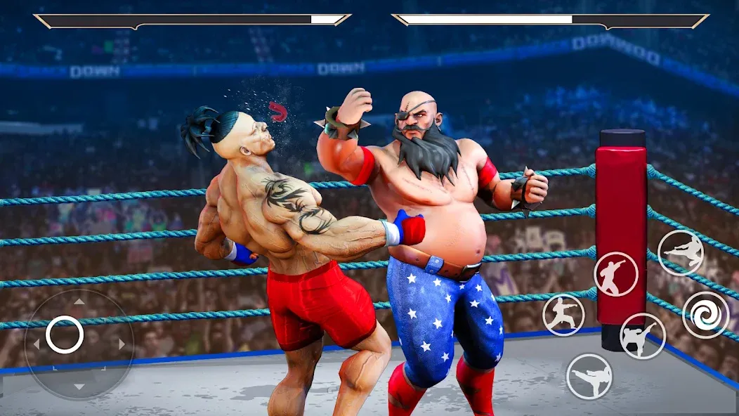 Kung Fu Heros: Fighting Game (упергеройский файтинг Кунгфуигры) [МОД: Меню, Бесконечные монеты и Открытые уровни] Screenshot 5