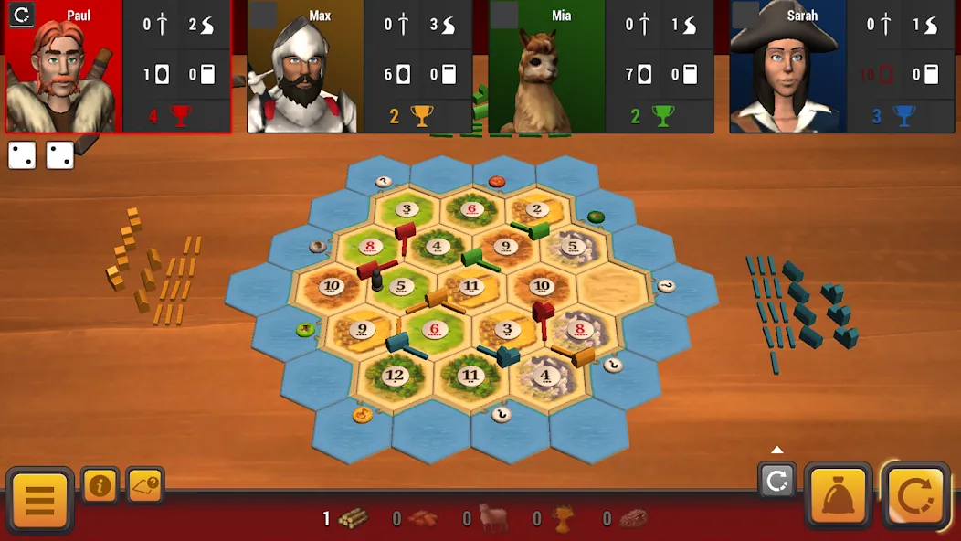 Catan Universe (Катан Юниврс) [МОД: Все открыто, Дополнительные деньги и Меню MOD] Screenshot 1